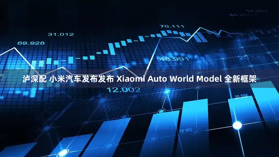 泸深配 小米汽车发布发布 Xiaomi Auto World Model 全新框架